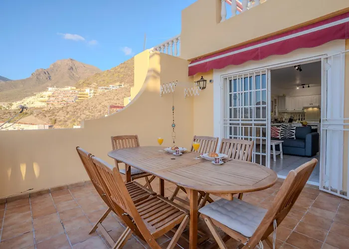 Con Terraza Y Vistas En Costa Adeje, Sunset Mirage Apartment